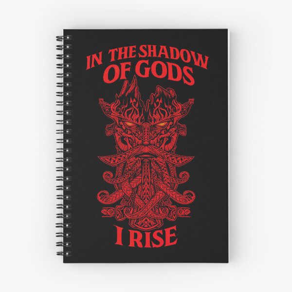 Item preview, In the Shadow of Gods I Rise – Norse Flame Warrior designed and sold by digijob.