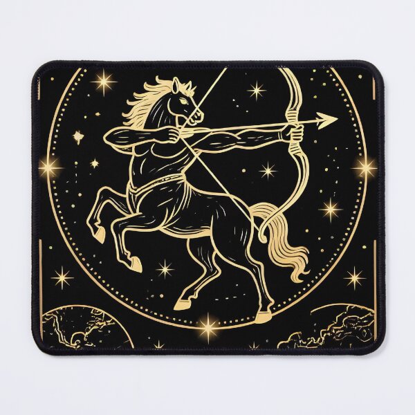 Item preview, Sagittarius Celestial Tarot — Black & Gold designed and sold by Soulharmony.