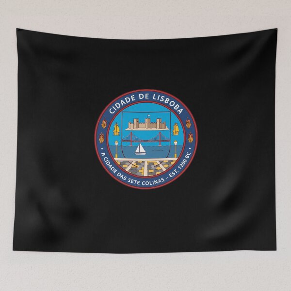 Item preview, Lisbon Portugal City Emblem Seven Hills designed and sold by k3rstman1.