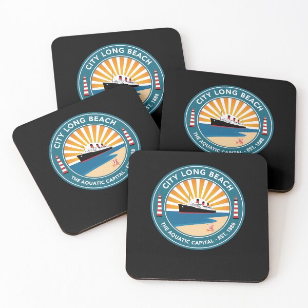 Item preview, Long Beach Aquatic Capital City Seal Est 1888 designed and sold by k3rstman1.