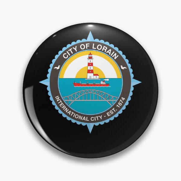 Item preview, Lorain Ohio City Seal Lighthouse Ship Bridge designed and sold by k3rstman1.