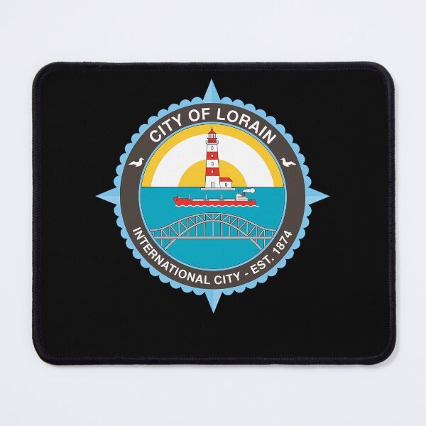 Item preview, Lorain Ohio City Seal Lighthouse Ship Bridge designed and sold by k3rstman1.