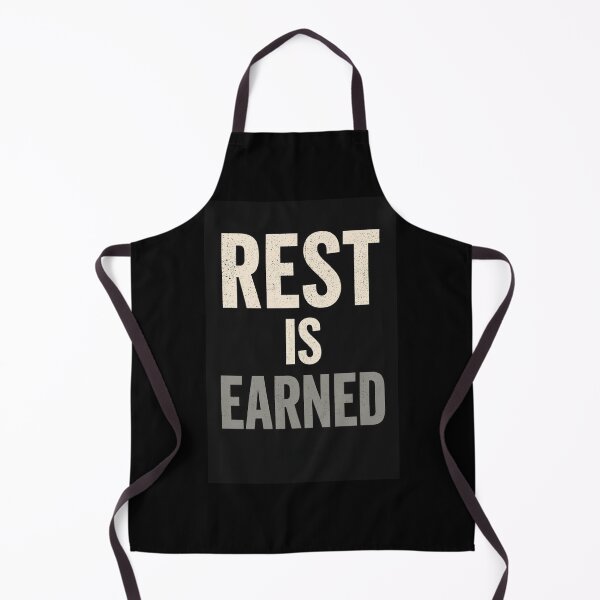 Item preview, Rest Is Earned Wall Art | Discipline Gym Poster | Hard Work Motivation Print designed and sold by NatureNinja.