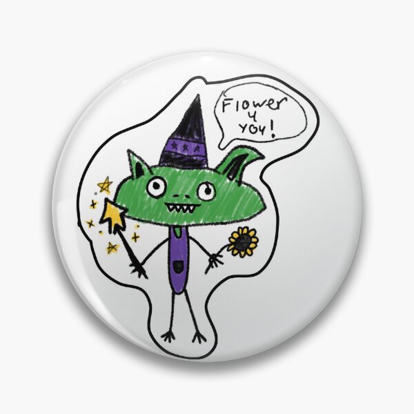 Item preview, Schmilbo The Very Polite Goblin Wizard Guy designed and sold by Static Brain Stickers And Such.