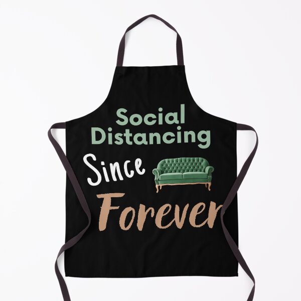 Item preview, Social Distancing Since Forever – Cozy Introvert Design designed and sold by MK-Charlie.