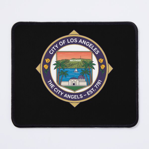 Item preview, Los Angeles City California Hollywood Landmark Emblem designed and sold by k3rstman1.
