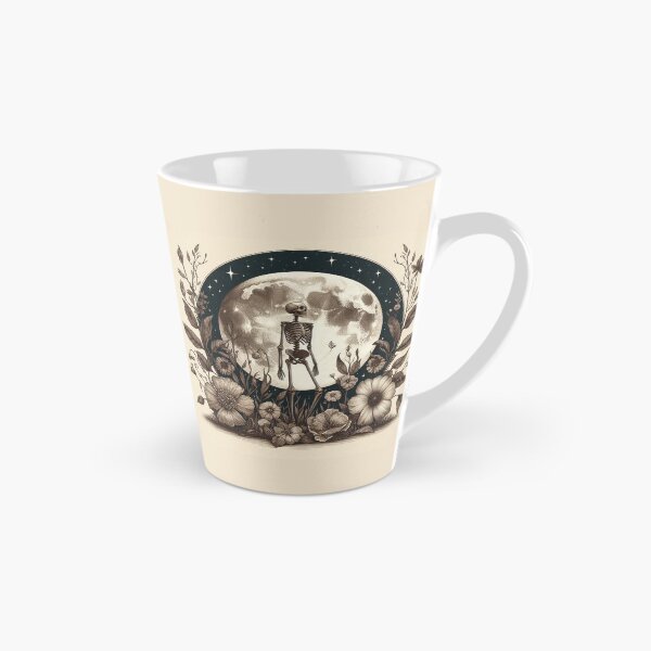 Item preview, Skeleton with Dark Blooms Emblem designed and sold by Roberta Calabrese.