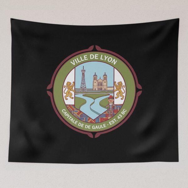 Item preview, Historic Lyon France City Emblem designed and sold by k3rstman1.