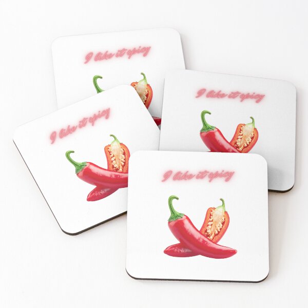 Item preview, Valentine's Day - I like peppers spicy designed and sold by Aimetoi.
