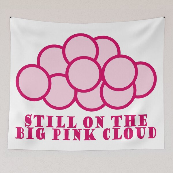 Item preview, Still on The Big Pink Cloud!  designed and sold by Henry Nelson Design.