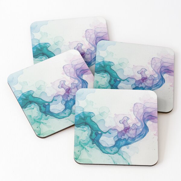 Item preview, Ethereal Flow Watercolor Abstract designed and sold by Harmonic_Layers.