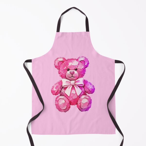 Item preview, Coquette hand painted valentines day teddy bear designed and sold by Roshanay fatima.