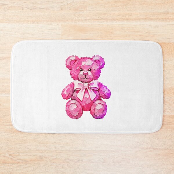 Item preview, Coquette hand painted valentines day teddy bear designed and sold by Roshanay fatima.