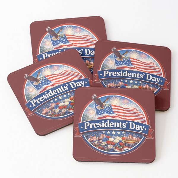 Item preview, Presidents'Day Patriotic Ribbon Badge designed and sold by CzipipitoStudio.