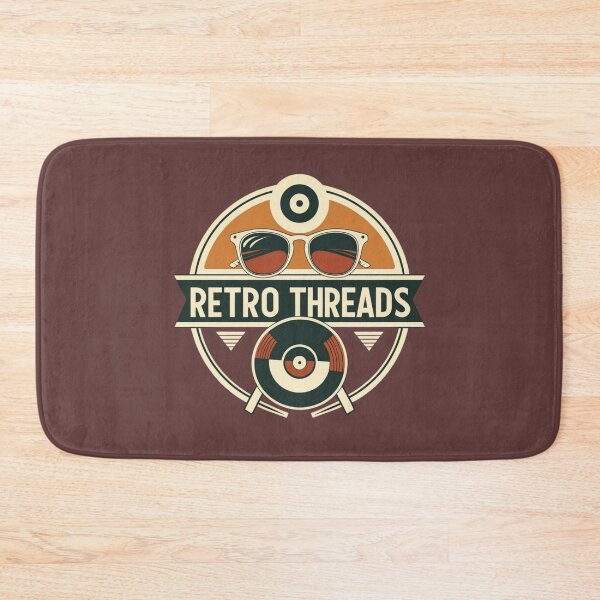 Item preview, Retro Threads - Vintage Vinyl Record Retro Style Design. designed and sold by LunaPrintCo.