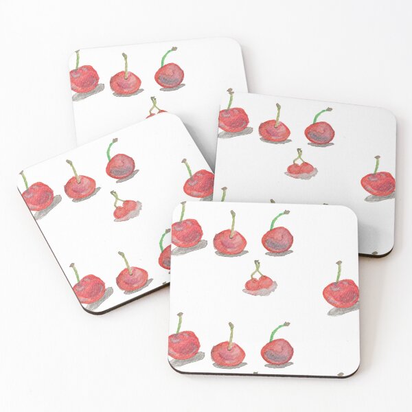 Item preview,  Red Cherries Watercolor designed and sold by Cessy Kaplan.