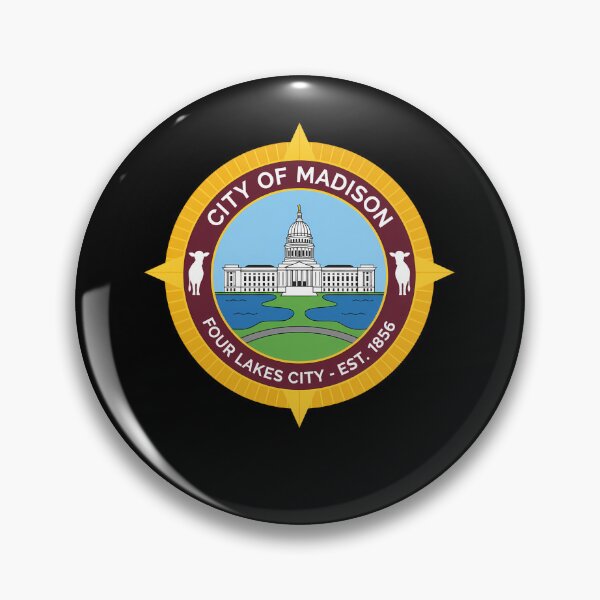 Item preview, Madison Wisconsin Capitol City Four Lakes Emblem designed and sold by k3rstman1.