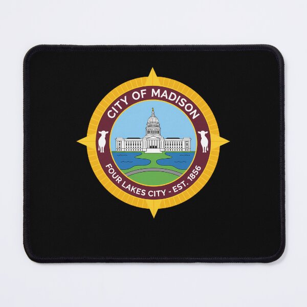 Item preview, Madison Wisconsin Capitol City Four Lakes Emblem designed and sold by k3rstman1.