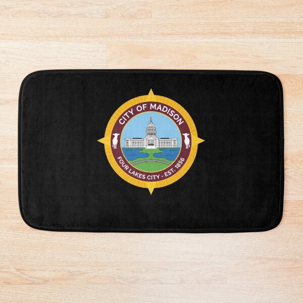 Item preview, Madison Wisconsin Capitol City Four Lakes Emblem designed and sold by k3rstman1.