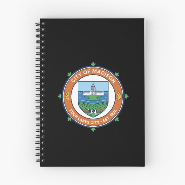 Item preview, Madison Wisconsin Four Lakes City Seal Est. 1836 designed and sold by k3rstman1.