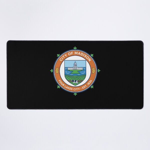 Item preview, Madison Wisconsin Four Lakes City Seal Est. 1836 designed and sold by k3rstman1.