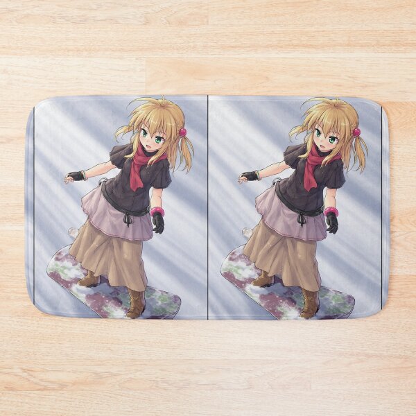 Item preview, Funny anime snowboarder girl designed and sold by ArtsJulian.