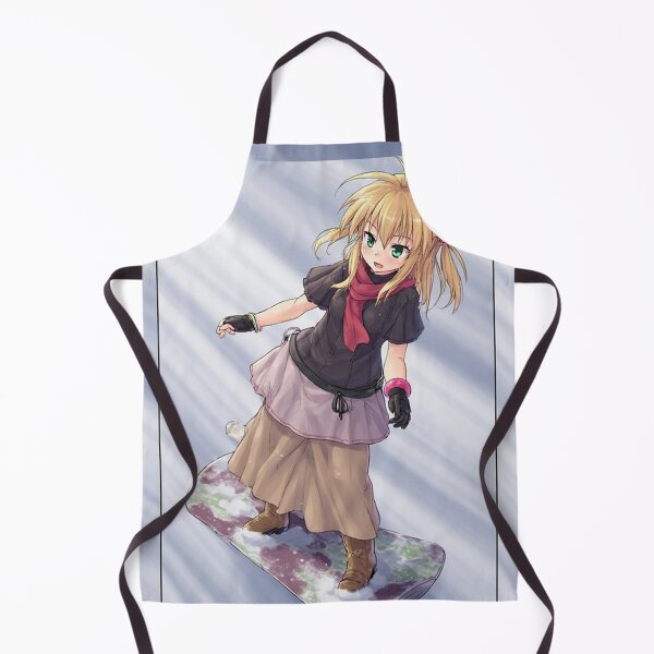 Item preview, Funny anime snowboarder girl designed and sold by ArtsJulian.