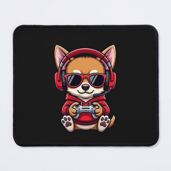 Item preview, Gamer Shiba Inu Funny Video Game Dog designed and sold by GrumpySableye.