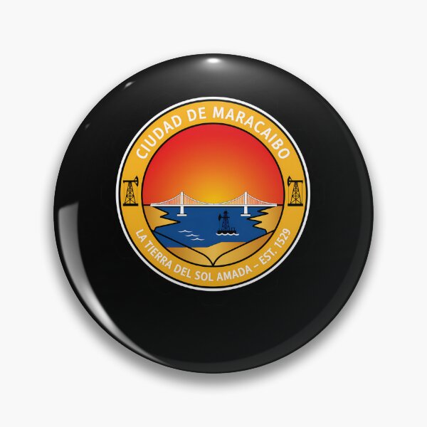 Artikelvorschau, Maracaibo City Venezuela Brücke Ölplattform Emblem entworfen und verkauft von k3rstman1.