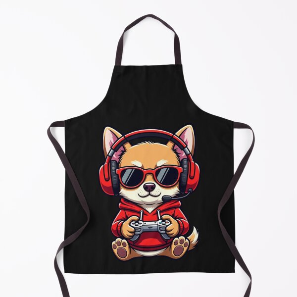 Item preview, Gamer Shiba Inu Gaming Dog Funny designed and sold by GrumpySableye.