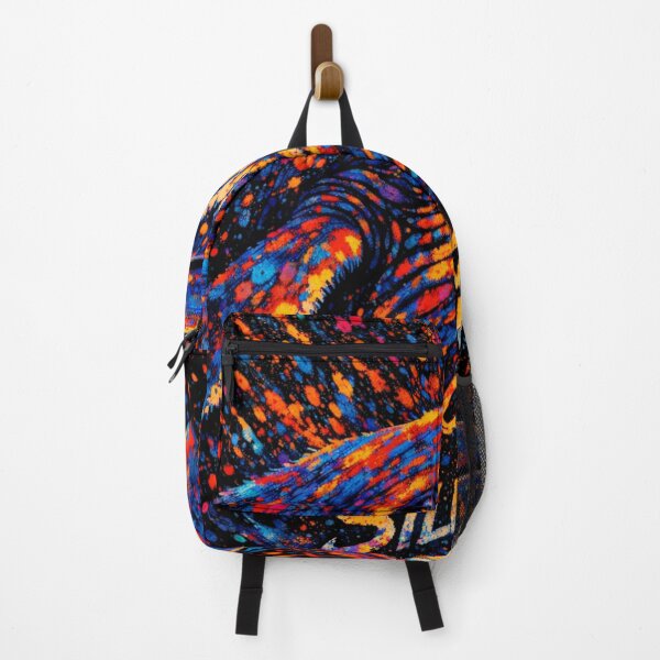 Item preview, Move in Silence – Psychedelic Whale Art in Vibrant Colors designed and sold by kastabembe.