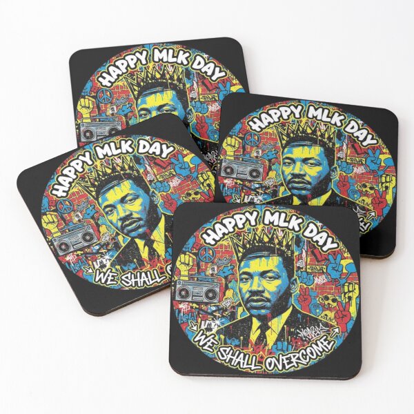 Item preview, Happy MLK Day We Shall Overcome designed and sold by DIRTYDUNNZ.
