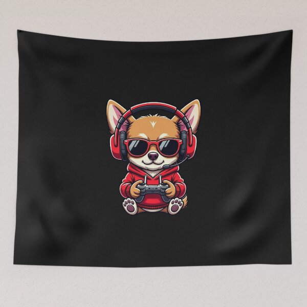 Item preview, Corgi Gamer Gaming Dog Funny designed and sold by GrumpySableye.