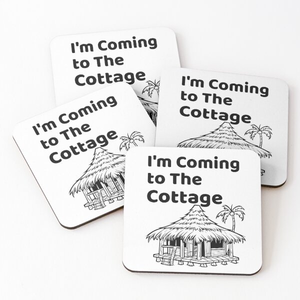 Item preview, I’m Coming to the Cottage -hockey romance 2025 designed and sold by Graphizia.
