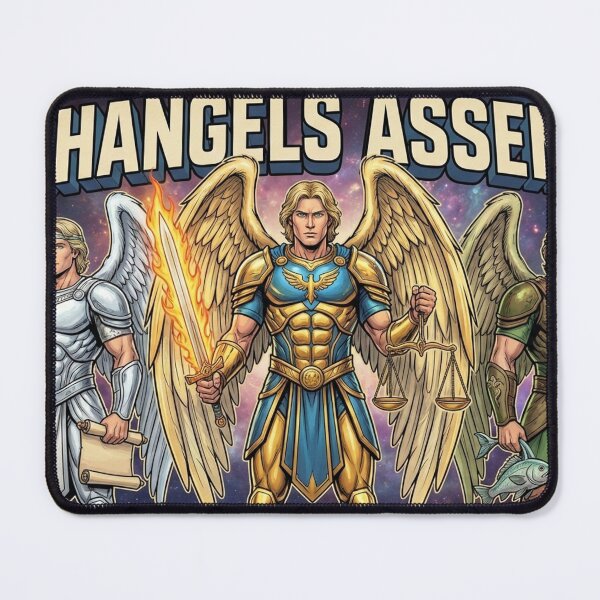 Item preview, Divine Guardians: The Archangels Assemble designed and sold by Guryl Michal Designs.