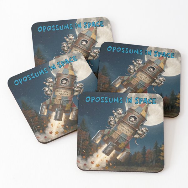 Item preview, Opossums in Space designed and sold by Poppy the Opossum .