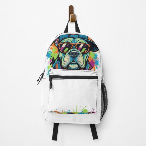 Item preview, Dog Bulldog Street Art - Bark Life Graffiti designed and sold by Skully-Studio.