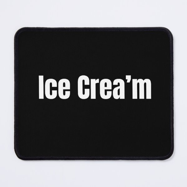Item preview, Ice Crea’m – Funny British Accent Ice Cream Meme quote designed and sold by adjamine.