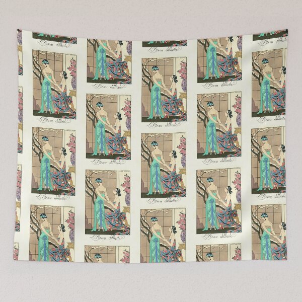 Item preview, CL'Aveu Difficile George Barbier Art Deco designed and sold by TeeARTHY.
