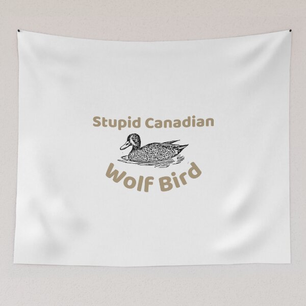 Item preview, Stupid canadian wolf bird heated rivalry design designed and sold by Graphizia.