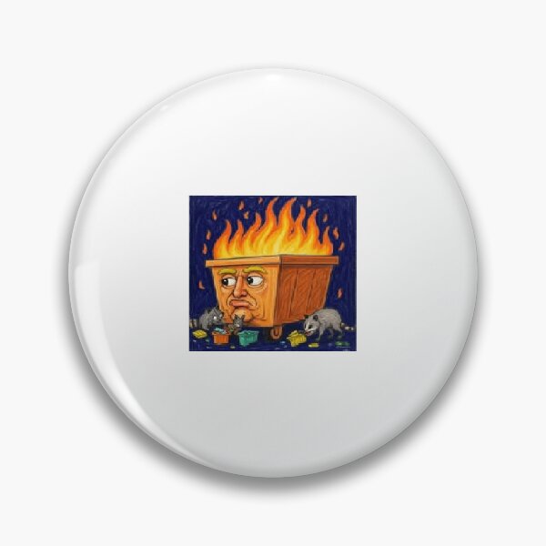 Item preview, trumpster fire designed and sold by mentalmichelle.