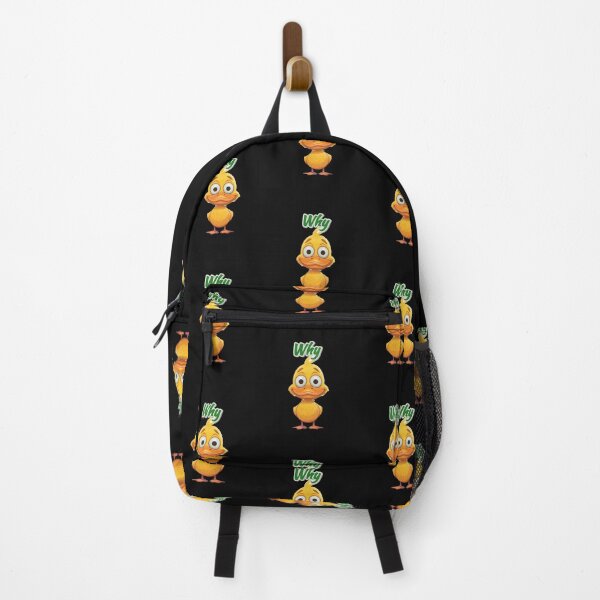 Item preview, Sassy Duck Reactions – Why Meme Duck, Confused Duck Reaction, Funny Sarcastic Animal Meme designed and sold by MiraLumeStudio.
