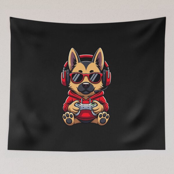 Item preview, Gamer Dog Gaming Dog Lover designed and sold by GrumpySableye.