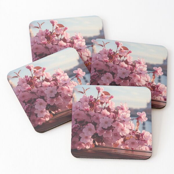 Item preview, Pink blooming cherry blossom designed and sold by tgcww.