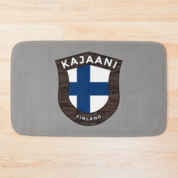 Item preview, Kajaani Finland Emblem Flag designed and sold by World Designs.