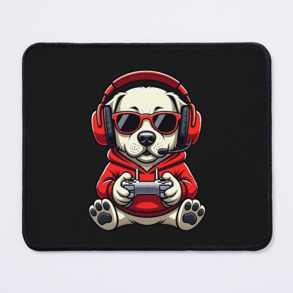 Item preview, Gamer Dog Gaming Humor Funny Video Games designed and sold by GrumpySableye.