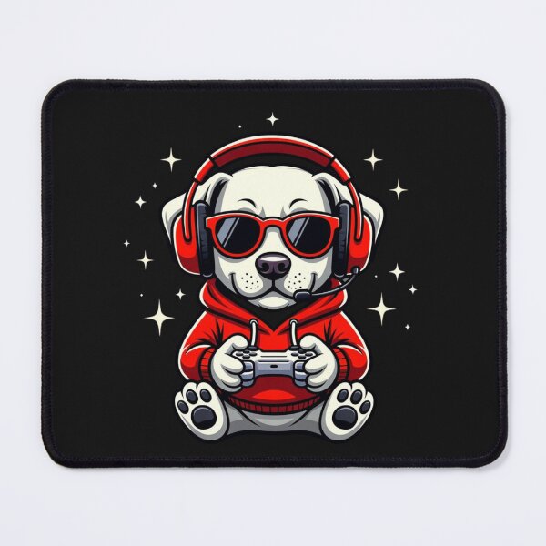 Item preview, Gamer Dog Gaming Dog Lover Funny designed and sold by GrumpySableye.