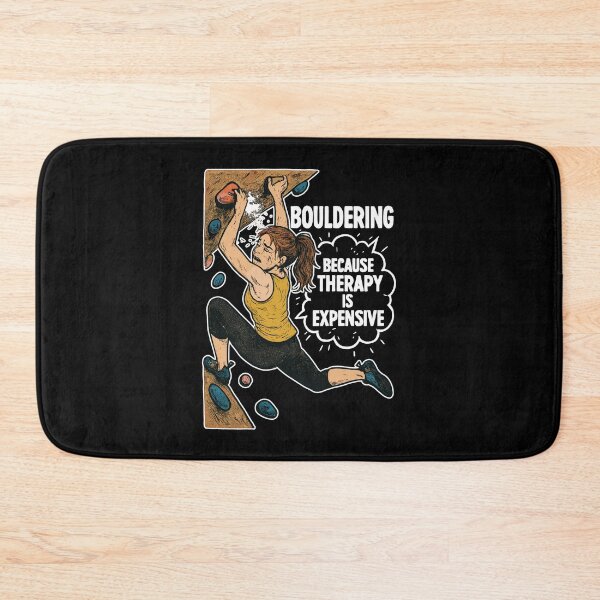Artikelvorschau, Bouldern statt Therapie – Lustiges Kletter Shirt entworfen und verkauft von Pineapple-Tree.