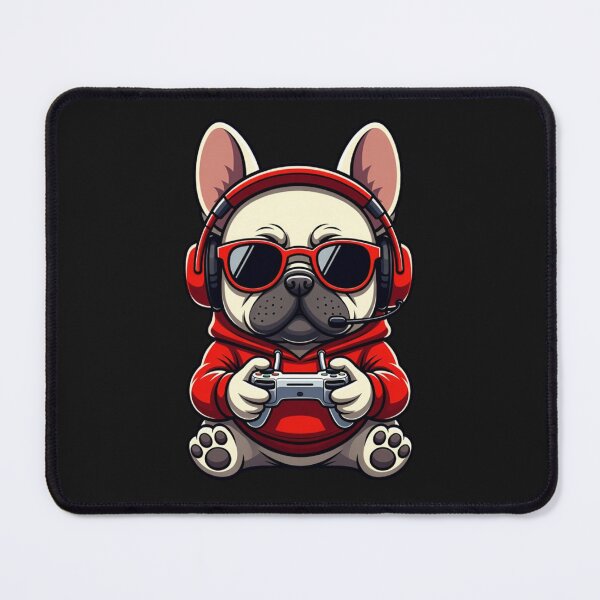 Item preview, Gamer Dog Funny French Bulldog Gaming designed and sold by GrumpySableye.