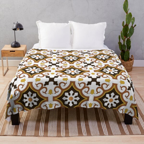 Item preview, Traditional Andalucian style tile pattern designed and sold by ChimaHome.